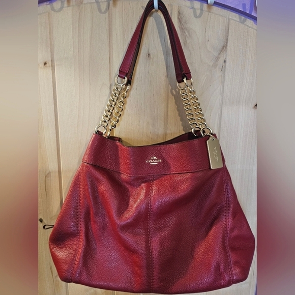 COACH Lexy Chain Shoulder Bag, EUC - Picture 7 of 15